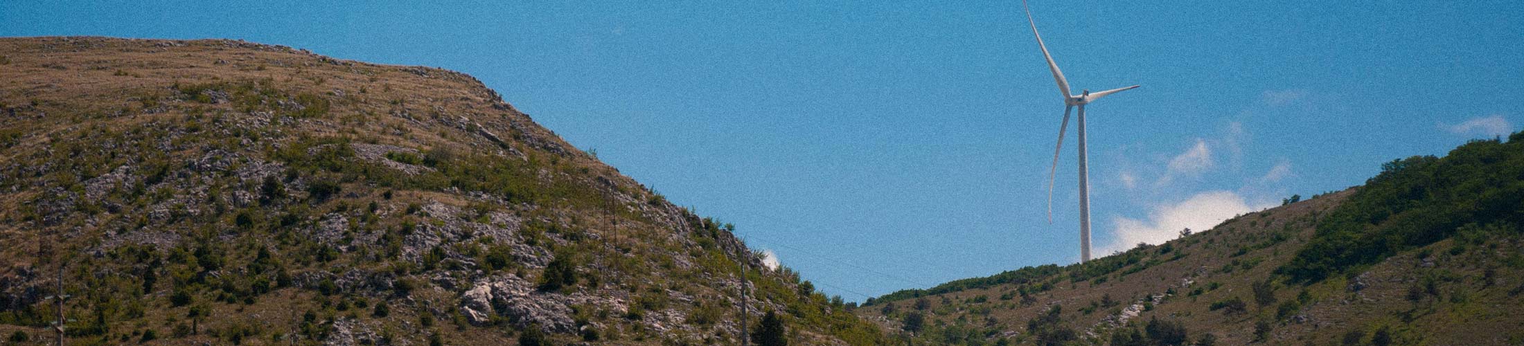 Wind turbine in Bosnia and Herzegovina